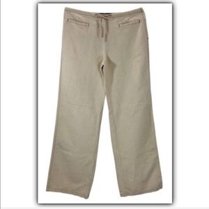WEEKEND MaxMara linen blend pants US size 10